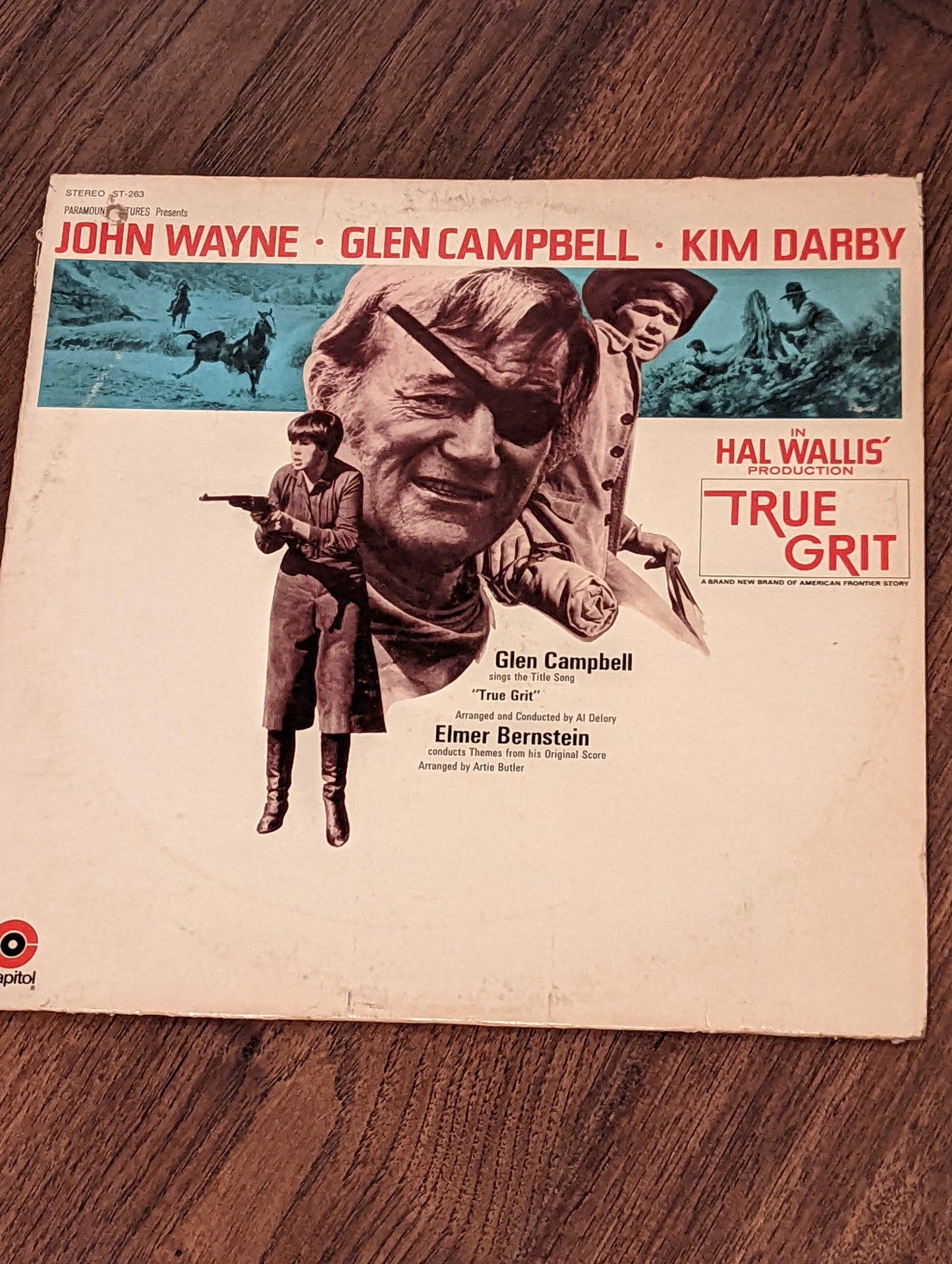 True Grit (John Wayne, Glen Campbell, Kim Darby) by Capitol Records