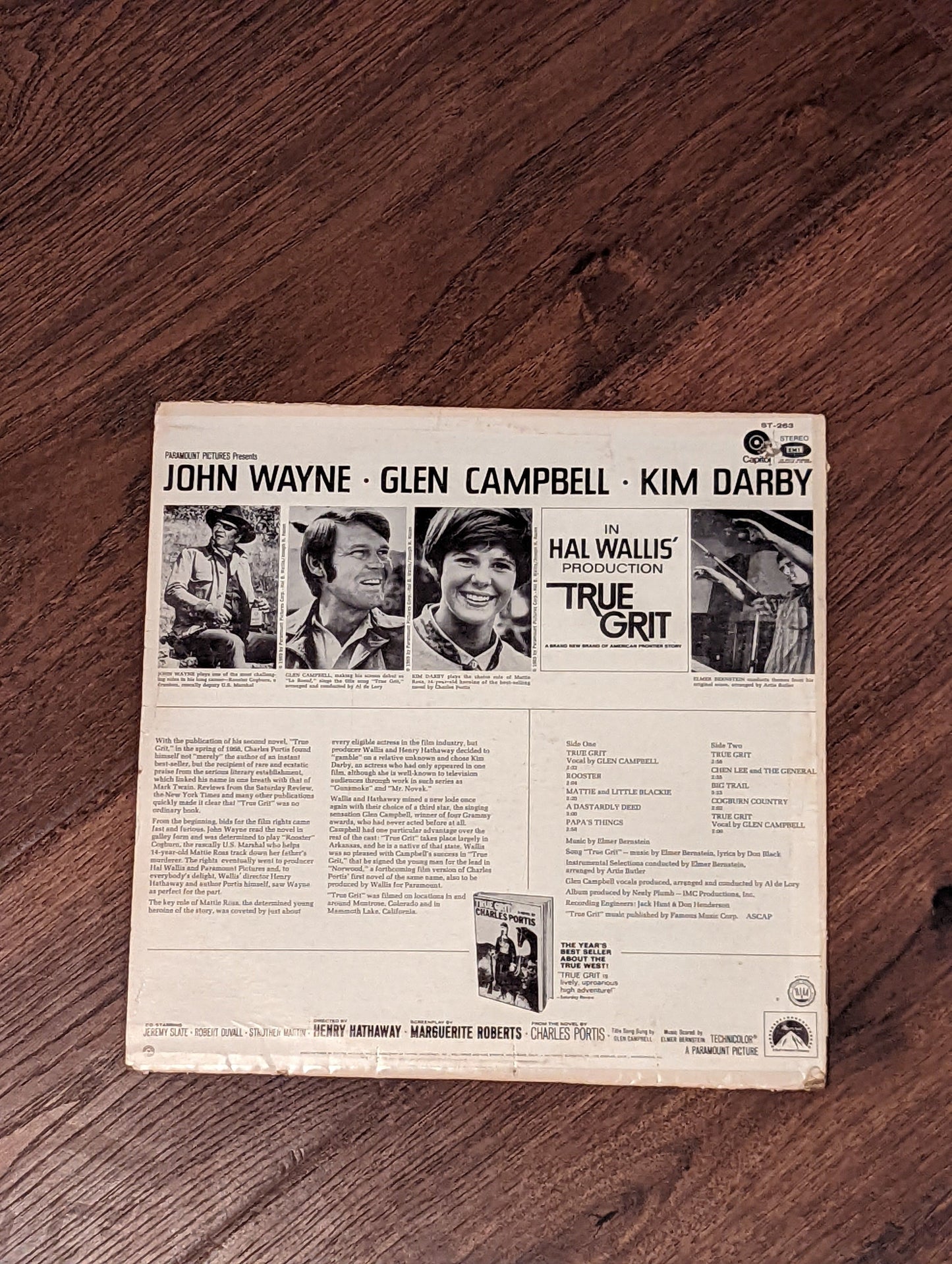 True Grit (John Wayne, Glen Campbell, Kim Darby) by Capitol Records