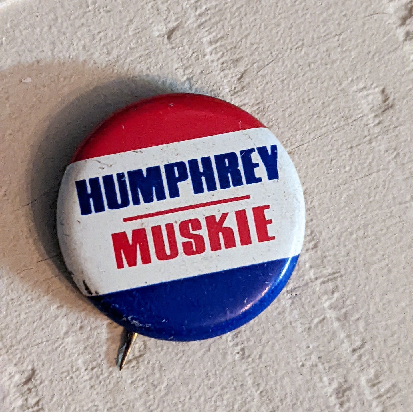 1968 Humphrey Muskie Campaign Pin