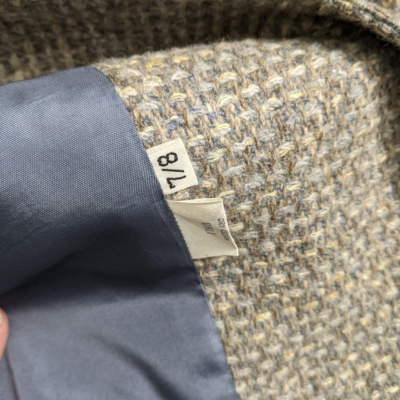 Vintage Tweed Wool Suit Jacket